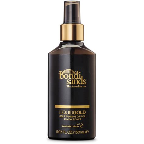 bondi sands liquid gold self tanning dry oil